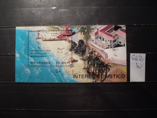 Фото марки Никарагуа блок
