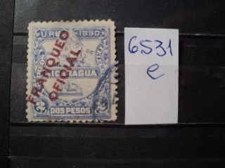 Фото марки Никарагуа 1890г