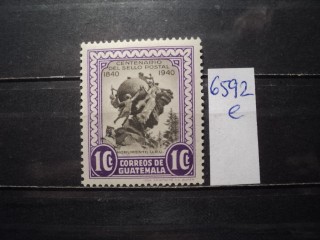 Фото марки Гватемала 1946г *