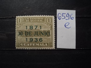 Фото марки Гватемала 1936г **