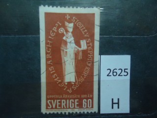 Фото марки Швеция 1964г
