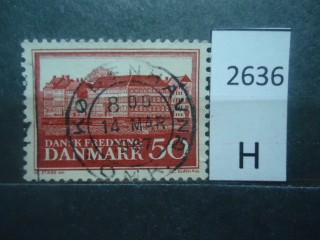 Фото марки Дания 1966г