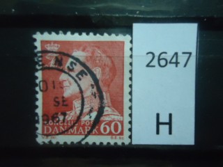 Фото марки Дания 1967г