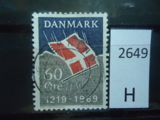 Фото марки Дания 1969г