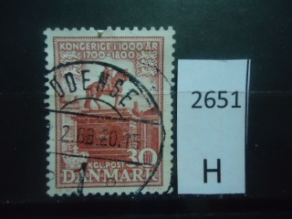 Фото марки Дания 1955г