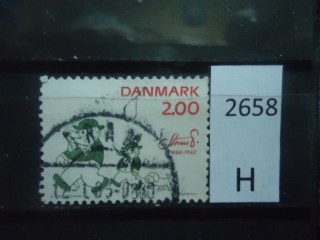 Фото марки Дания 1982г