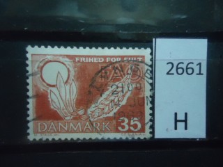 Фото марки Дания 1963г