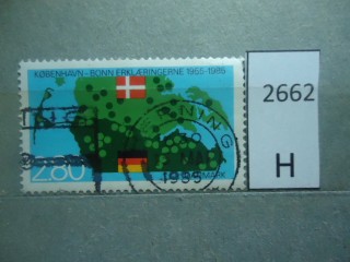 Фото марки Дания 1985г