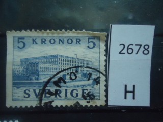 Фото марки Швеция 1958г