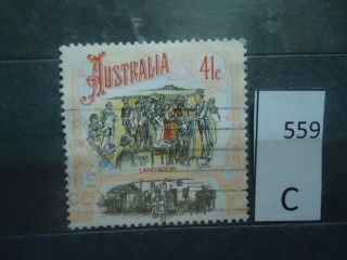 Фото марки Австралия 1990г