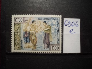 Фото марки Лаос 1959г *