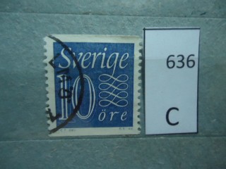 Фото марки Швеция 1961г