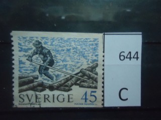 Фото марки Швеция 1970г