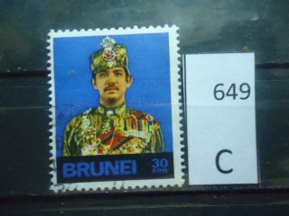 Фото марки Бруней 1974г