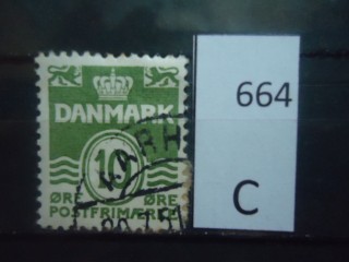 Фото марки Дания 1950г