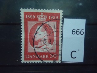 Фото марки Дания 1959г