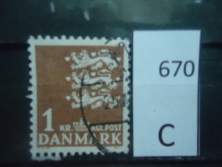 Фото марки Дания 1946г