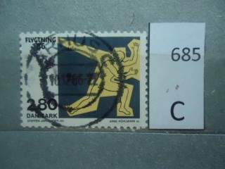 Фото марки Дания 1986г