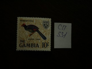 Фото марки Гамбия 1966г **