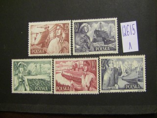 Фото марки Польша 1956г серия **