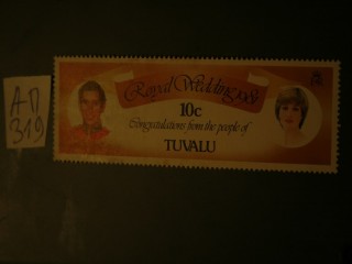 Фото марки Тувалу 1981г **
