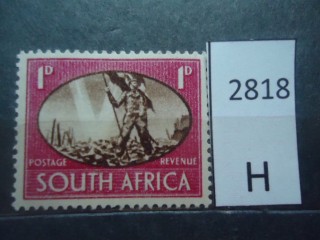Фото марки Южная Африка 1945г **