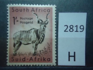 Фото марки Южная Африка 1954г **
