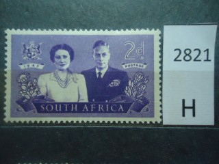 Фото марки Южная Африка 1947г **