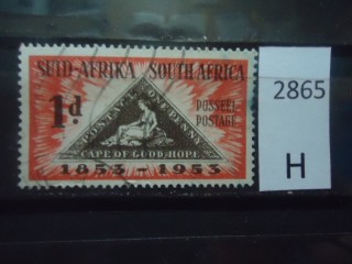 Фото марки Южная Африка 1953г