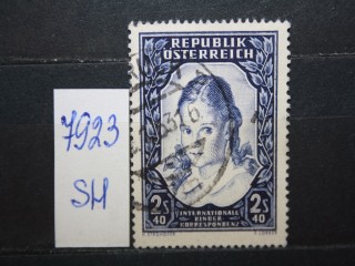 Фото марки Австрия 1952г