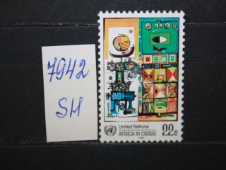 Фото марки ООН 1986г