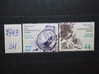 Фото марки ООН 1986г серия