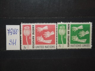 Фото марки ООН 1964г серия **
