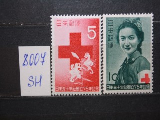 Фото марки Япония 1952г серия **
