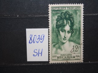 Фото марки Франция 1950г