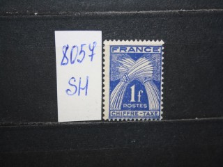 Фото марки Франция 1943г *