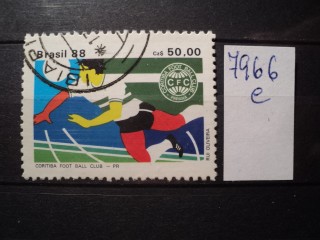 Фото марки Бразилия 1988г
