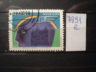 Фото марки Бразилия 1989г