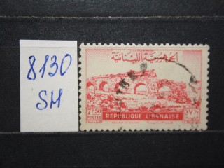 Фото марки Ливан 1948г
