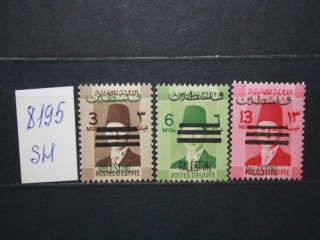 Фото марки Египет, Палестина 1948г серия **
