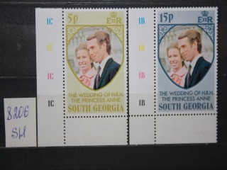 Фото марки Южная Георгия 1973г серия **