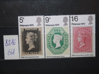Фото марки Великобритания 1970г серия **