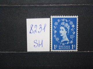 Фото марки Великобритания 1958г **