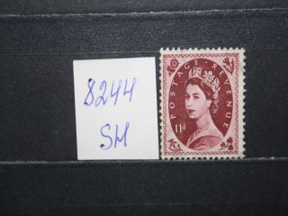 Фото марки Великобритания 1955г
