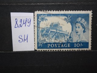 Фото марки Великобритания 1955г
