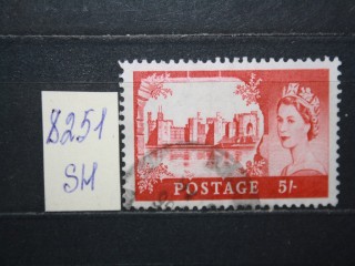 Фото марки Великобритания 1959г