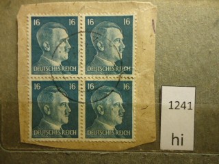 Фото марки Германия Рейх. Вырезка из конверта