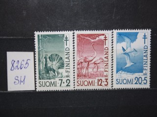 Фото марки Финляндия 1951г серия **