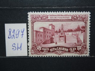 Фото марки Сан Марино 1927г *