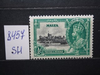 Фото марки Мальта 1935г *